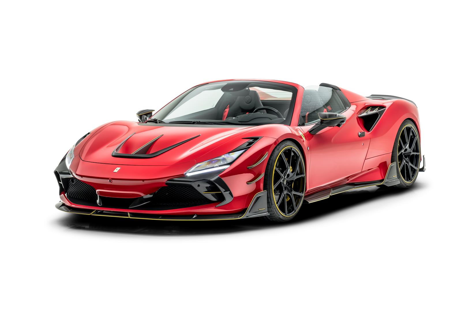 Mansory Reveals Ferrari F8 Spider Soft Kit with 880hp