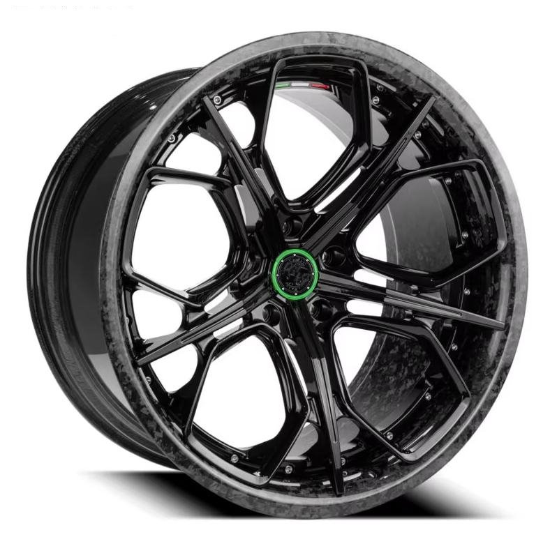 Full custom forged wheels - made to order - with carbon barrel if requested