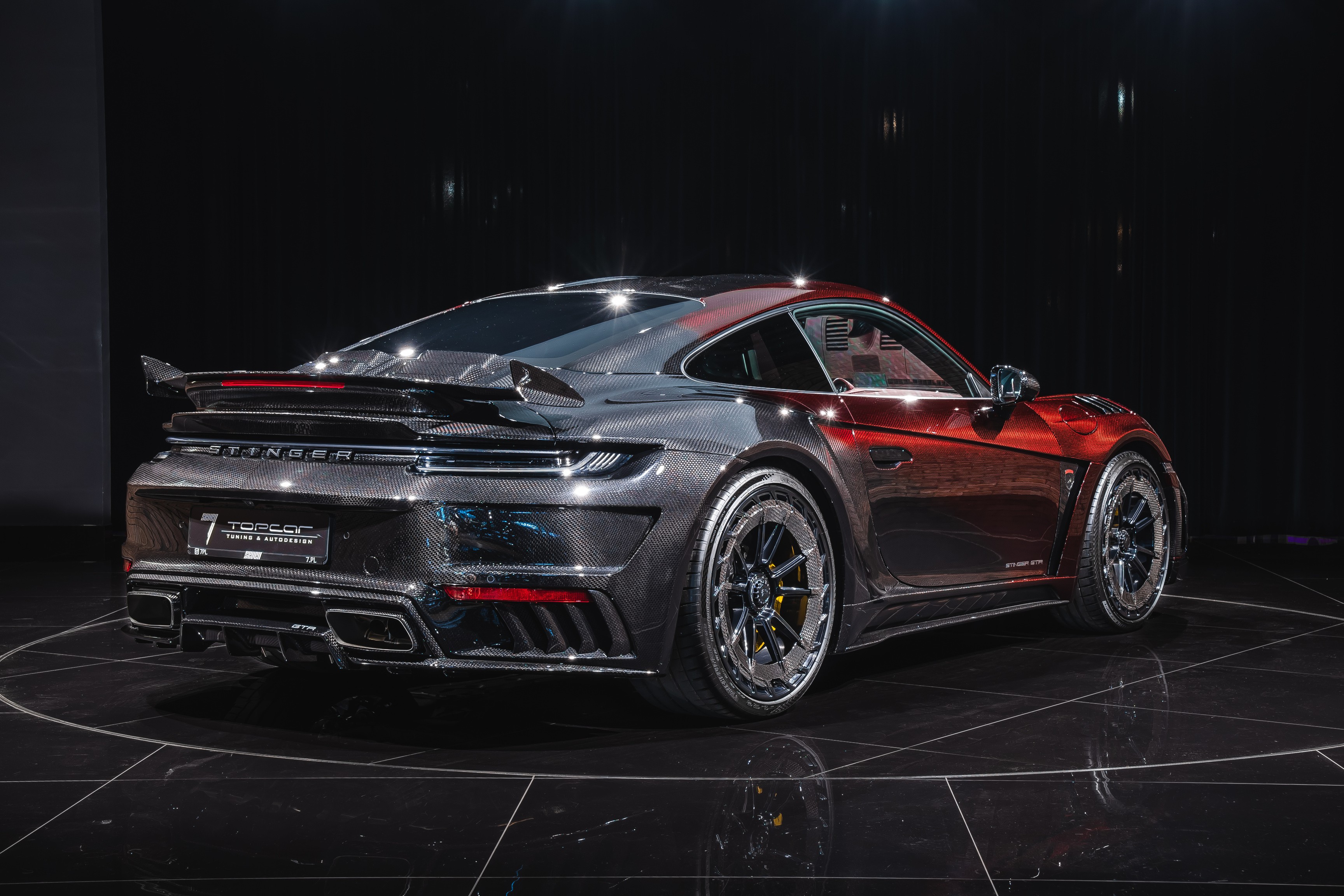 TOP CAR Porsche 992 Stinger GTR - Limited Stealth Edition