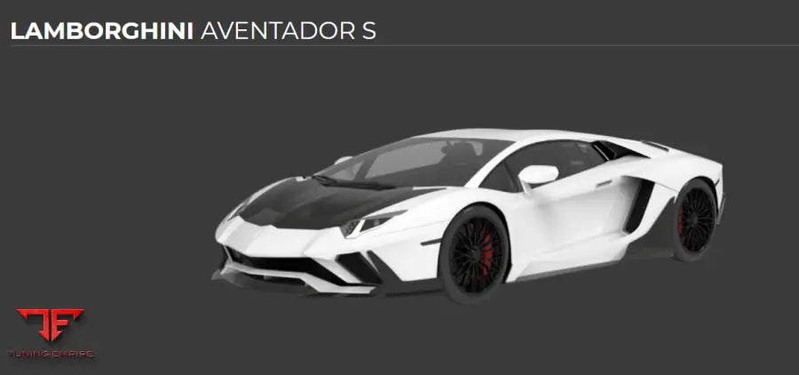 1016 LAMBORGHINI AVENTADOR S CARBON PARTS