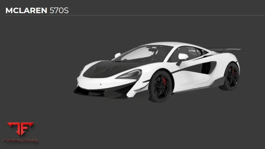 1016 MCLAREN 570S CARBON PARTS