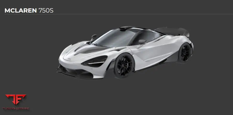 1016 MCLAREN 750S CARBON PARTS