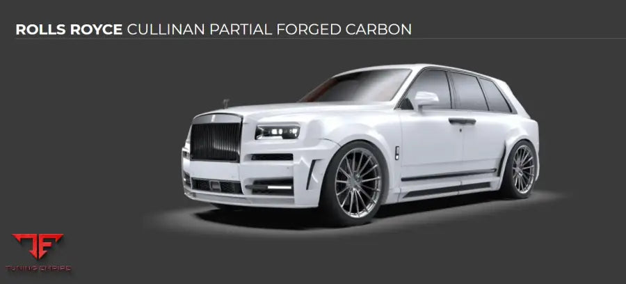 1016 ROLLS ROYCE CULLINAN PARTIAL FORGED CARBON - CARBON PARTS