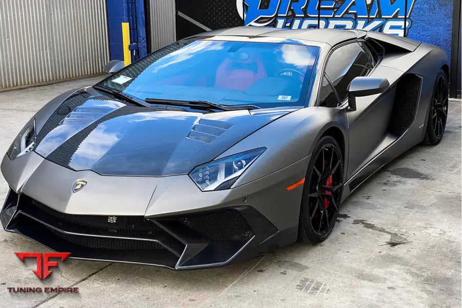 2011-2021 Lamborghini Aventador Lp700 @ Lp740 Coupe & Roadster Sv Style Front Bumper Bsd