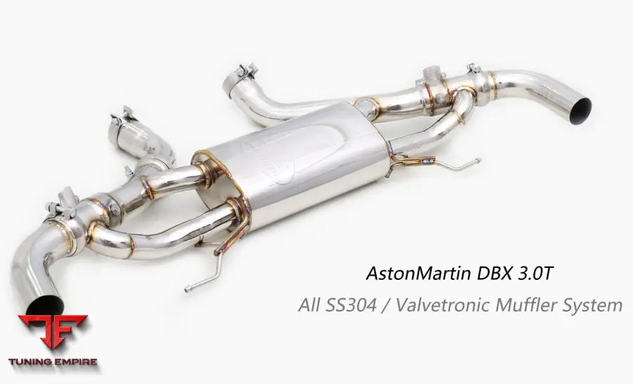 Aston Martin Dbx 3.0T All Ss304 Valvetronic Exhaust System