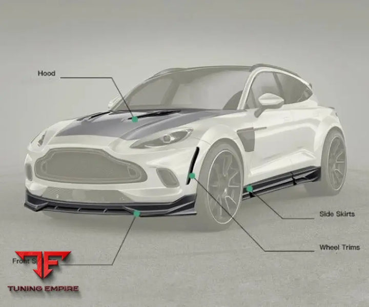 Aston Martin Dbx Carbon Body Aero Kit  Aulena