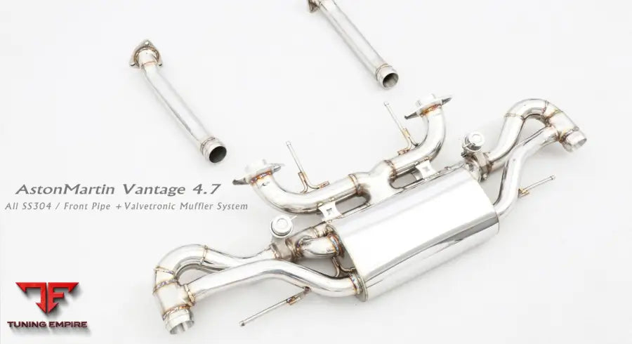 Aston Martin Vantage 4.7T All Ss304 Front Pipe Valvetronic Exhaust System