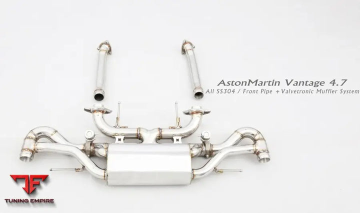 Aston Martin Vantage 4.7T All Ss304 Front Pipe Valvetronic Exhaust System