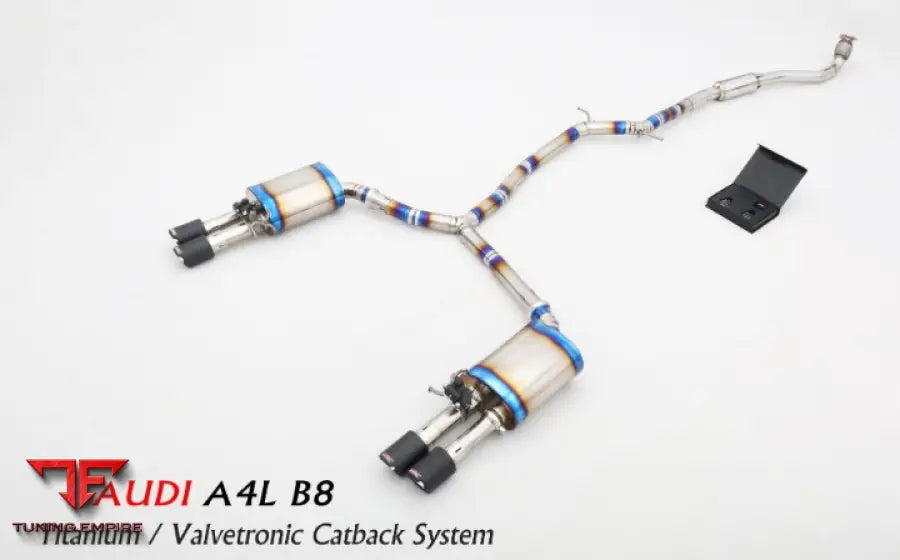 Audi A4 B8 Titanium Valvetronic Exhaust System