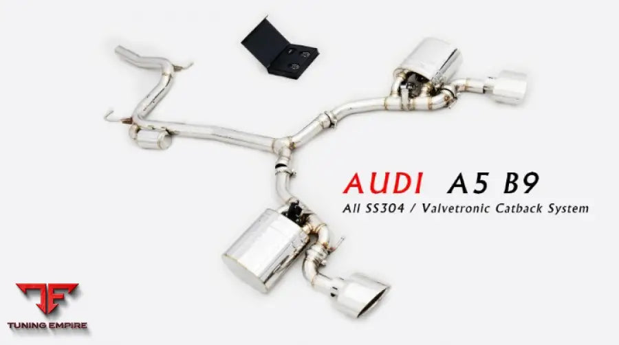 Audi A5 B8 Titanium Valvetronic Exhaust System