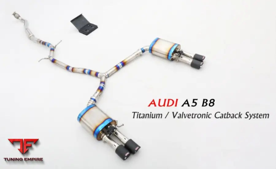 Audi A5 B8 Titanium Valvetronic Exhaust System