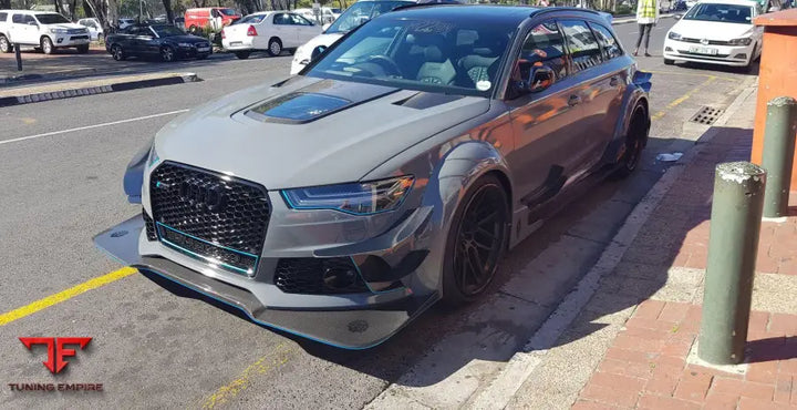 Audi A6 S6 Rs6 Bkss Style Carbon Fiber Hood