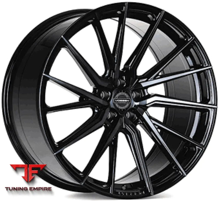 AUDI A6 WAGON VOSSEN HF-4T TINTED GLOSS BLACK WHEELS