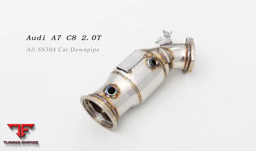 Audi A7 C8 2.0T All Ss304 Cat Downpipe Exhaust System