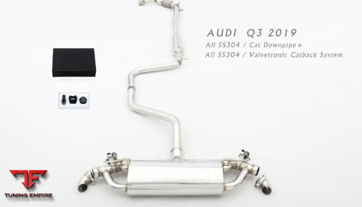 Audi Q3 2019-2023 All Ss304 Valvetronic Exhaust System