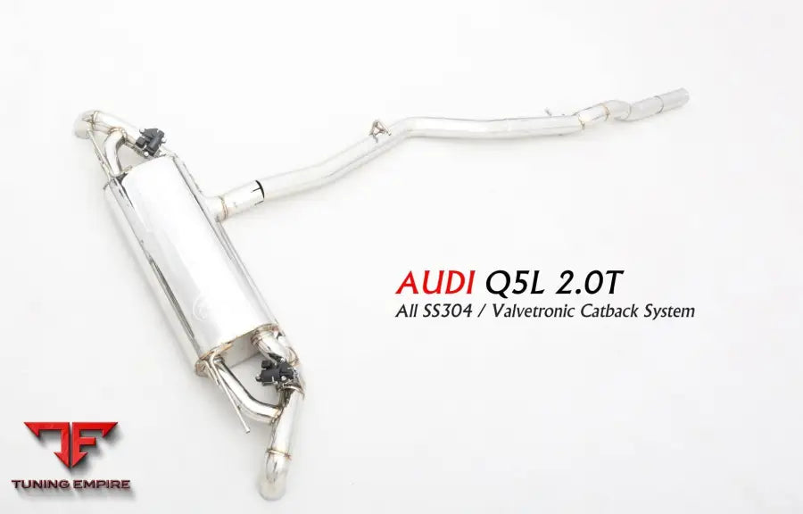 Audi Q5 2018-2024 All Ss304 Valvetronic Exhaust System