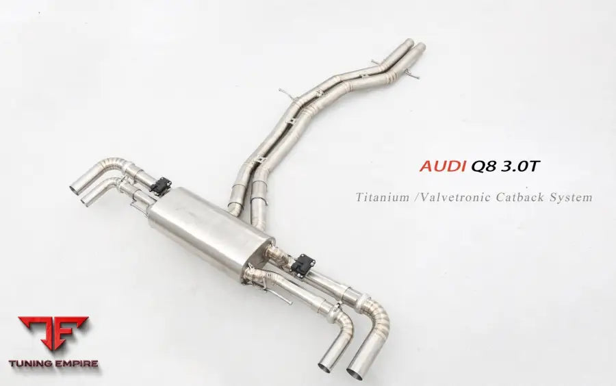 Audi Q8 Titanium Valvetronic Exhaust System