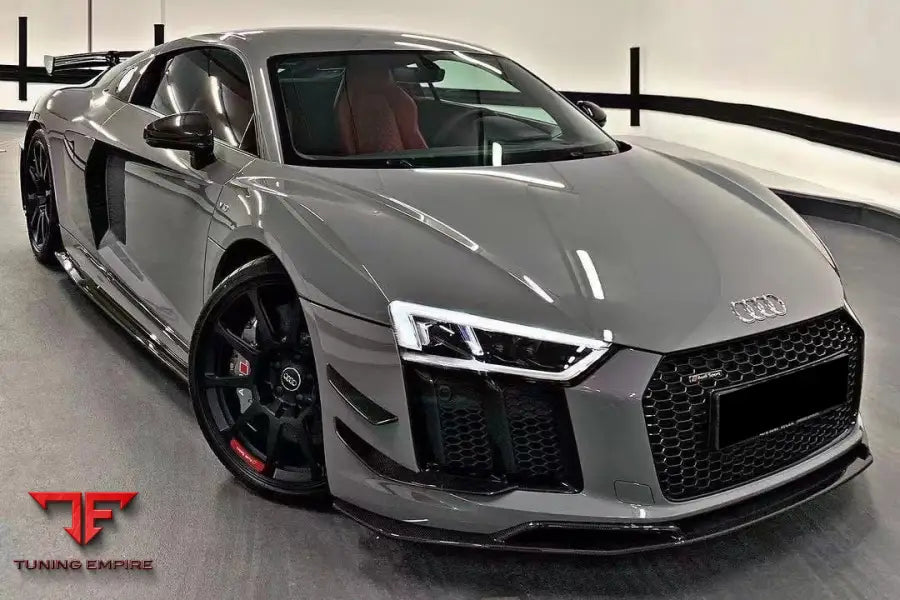 Audi R8 Coupe&Spyder Gt4 Style Dry Carbon Fiber Side Door Panel Blades