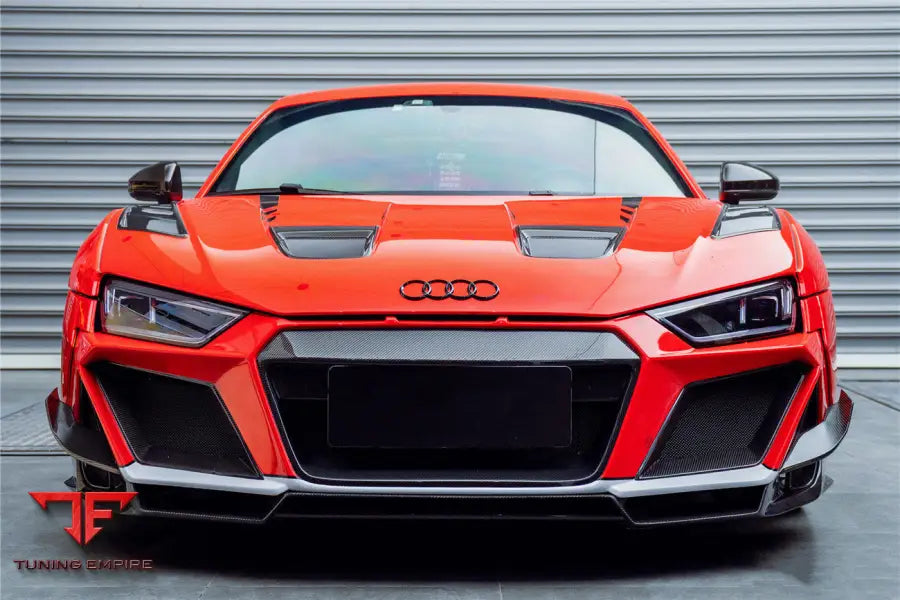 Audi R8 Coupe & Spyder Impii Part Carbon Fiber Front Bumper