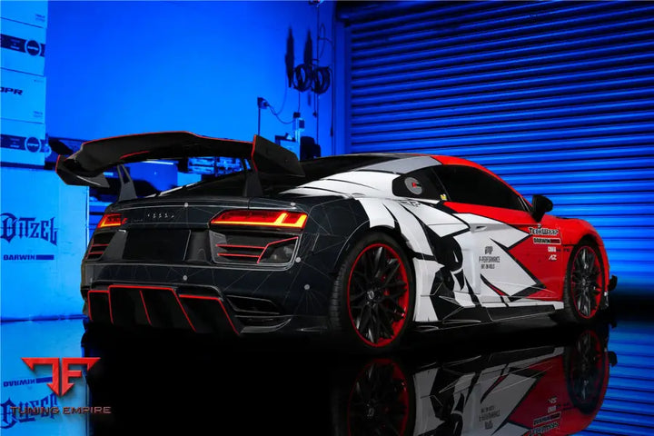 Audi R8 Gen2 & Gen3 Coupe Only Impii Carbon Fiber Trunk Wing