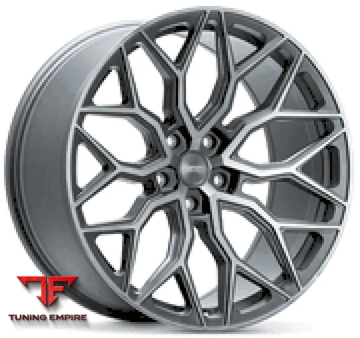 AUDI R8 VOSSEN HF-2 SATIN SILVER WHEELS