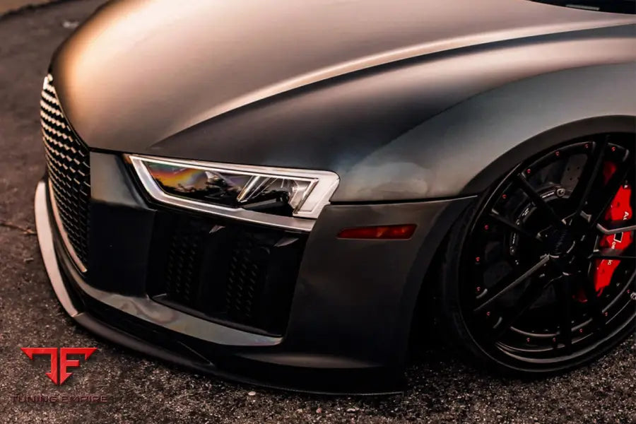 Audi R8 Vrs Style Carbon Fiber Front Lip