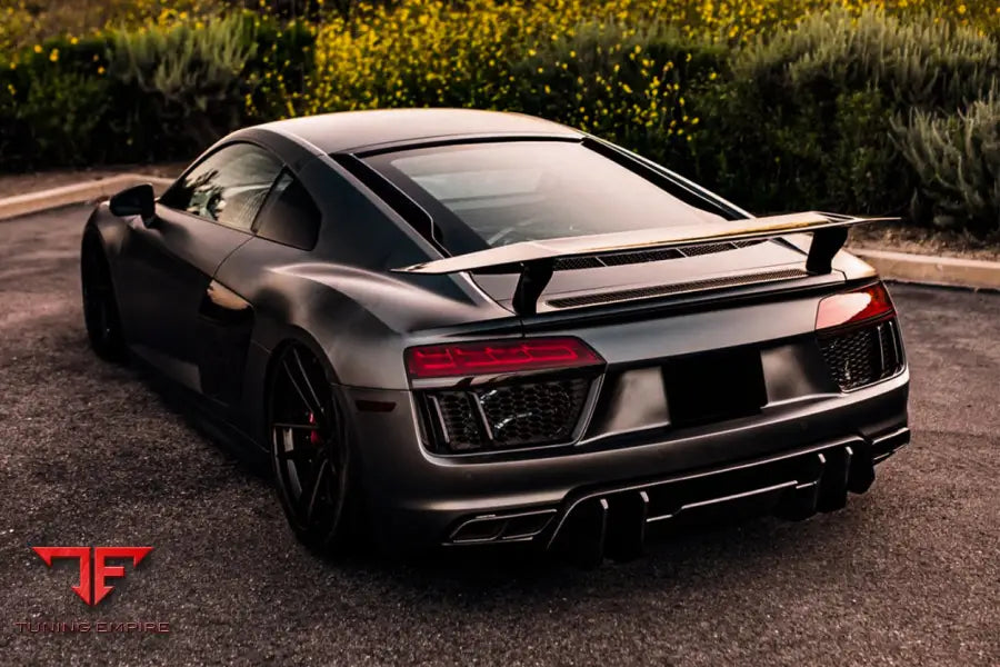 Audi R8 Vrs Style Carbon Fiber Trunk Spoiler