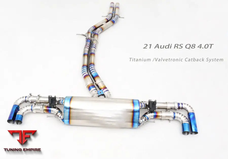 Audi Rs Q8 4.0T 2020-2022 Titanium Valvetronic Exhaust System