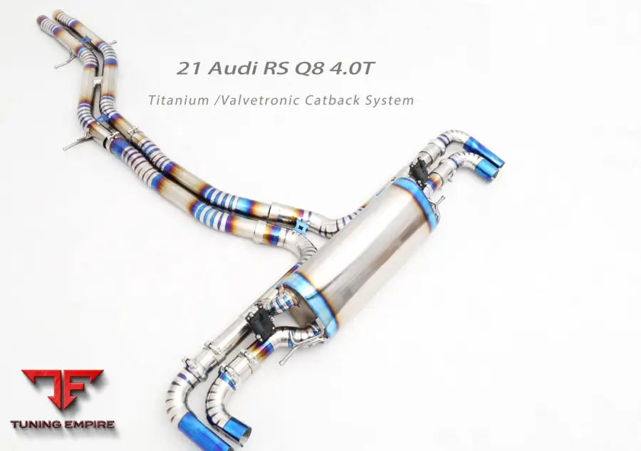 Audi Rs Q8 4.0T 2020-2022 Titanium Valvetronic Exhaust System