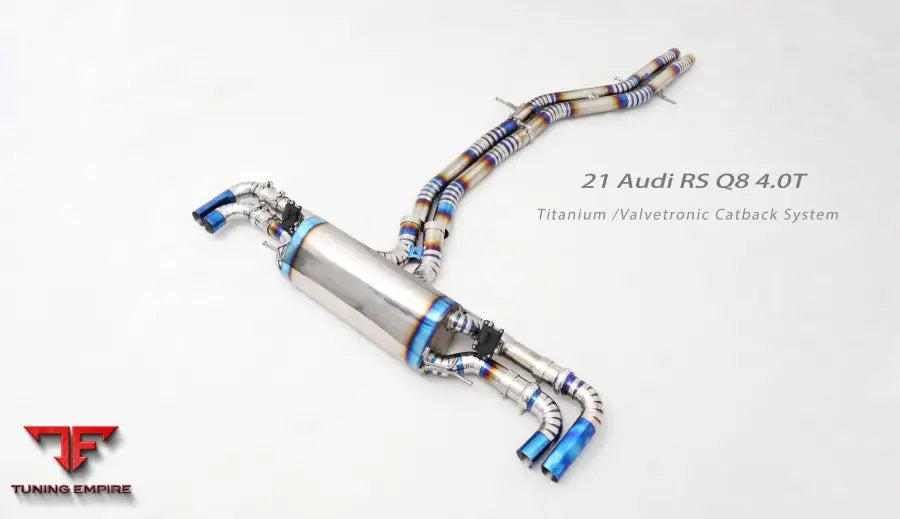 Audi Rs Q8 4.0T 2020-2022 Titanium Valvetronic Exhaust System