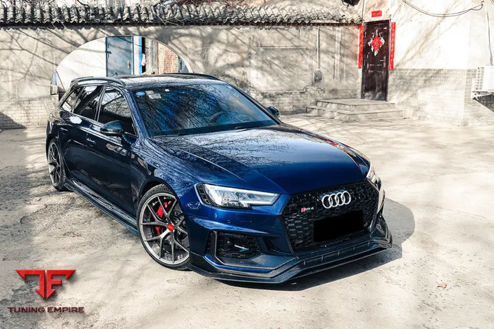 Audi Rs4 B9 Bkss Style Side Skirts Under Board