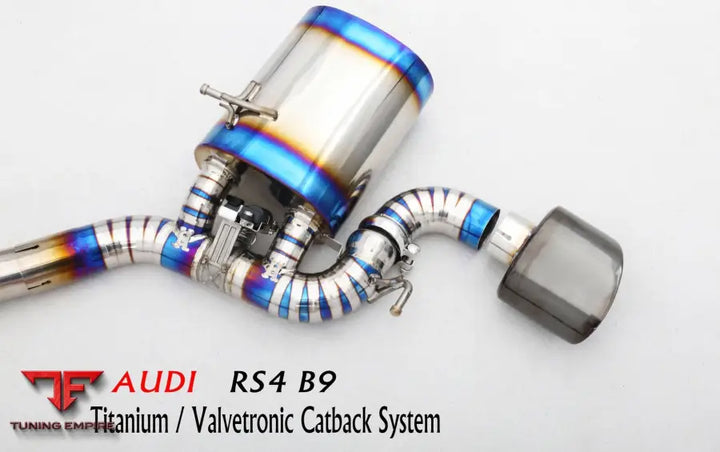 Audi Rs4 B9 Titanium Valvetronic Exhaust System