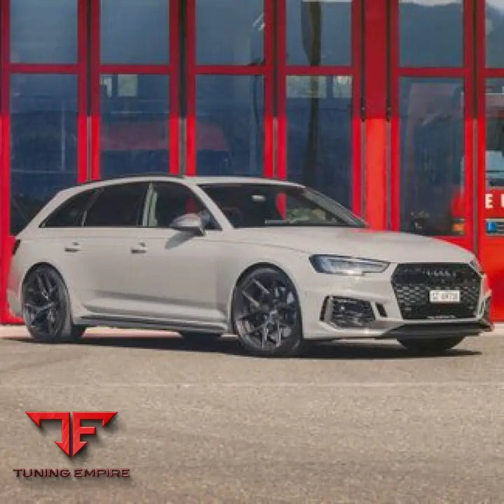 AUDI RS4 VOSSEN HF-5 SATIN BLACK WHEELS