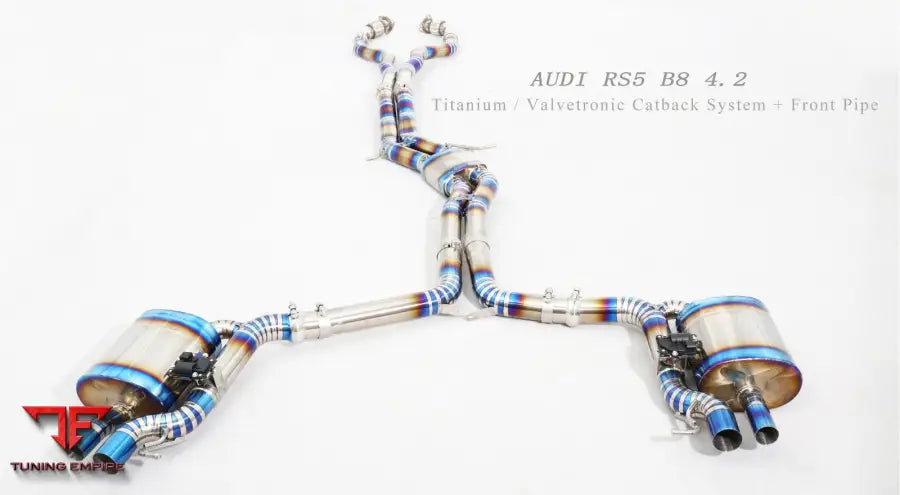 Audi Rs5 B8 Titanium Valvetronic Exhaust System