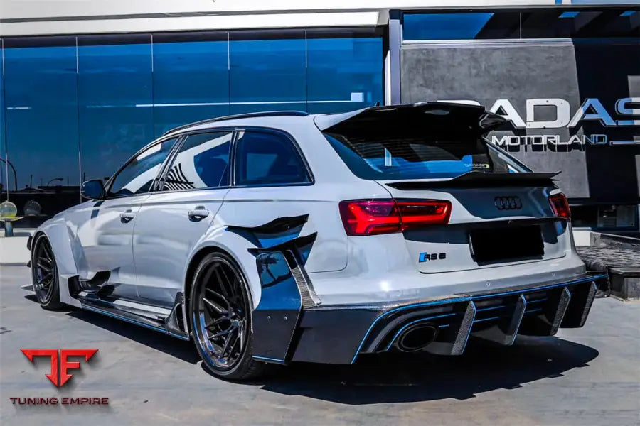 Audi Rs6 Avant Bkss Style Roof Spoiler