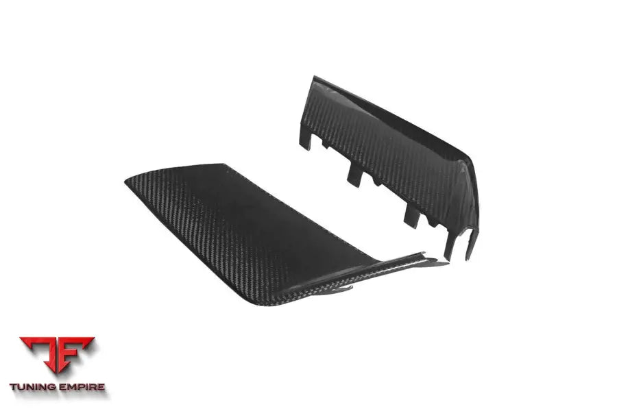 Audi Rs6 Avant Bs Style Carbon Fiber Front Bumper Caps