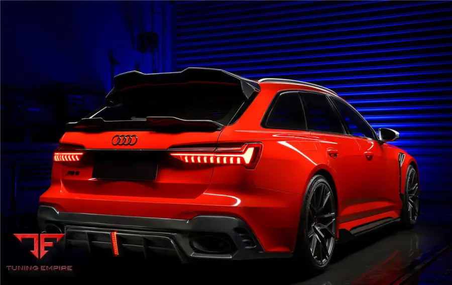 Audi Rs6 Avant C8 Imp Performance Carbon Fiber Middle Spoiler