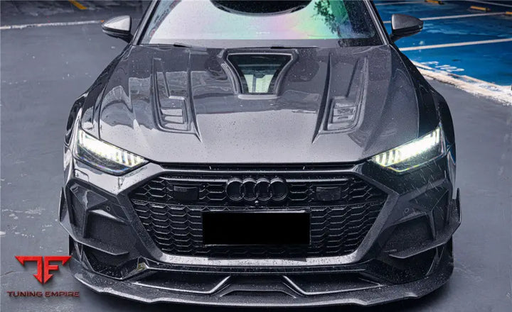 Audi Rs6 Avant C8 Imp Performance Partial Carbon Fiber Hood