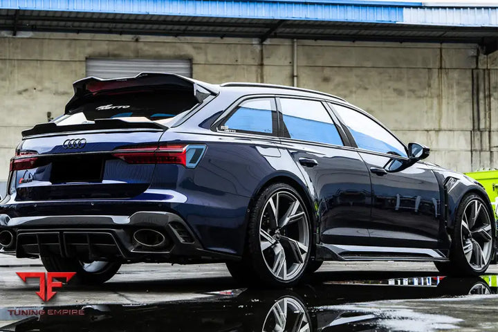 Audi Rs6 Avant C8 & Rs7 Quattro Bkss Style Rear Diffuser