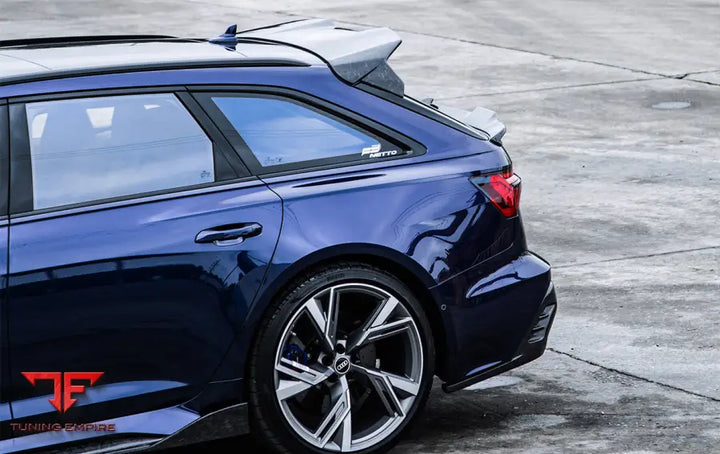 Audi Rs6 Avant C8 & Rs7 Quattro Bkss Style Rear Diffuser