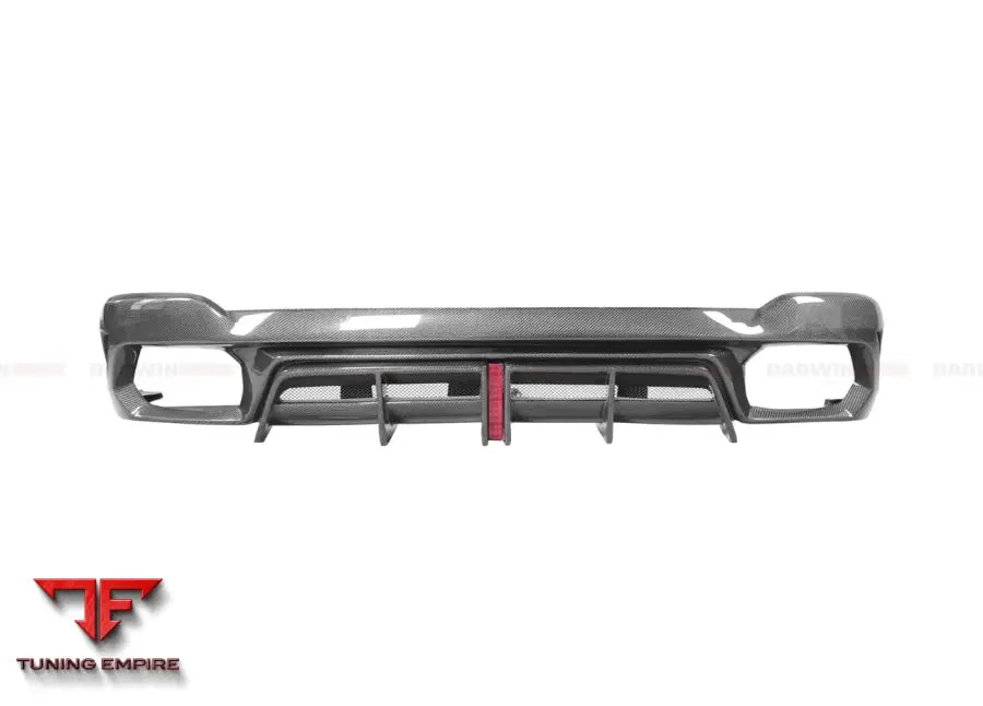 Audi Rs6 Avant C8 & Rs7 Quattro Bkss Style Rear Diffuser