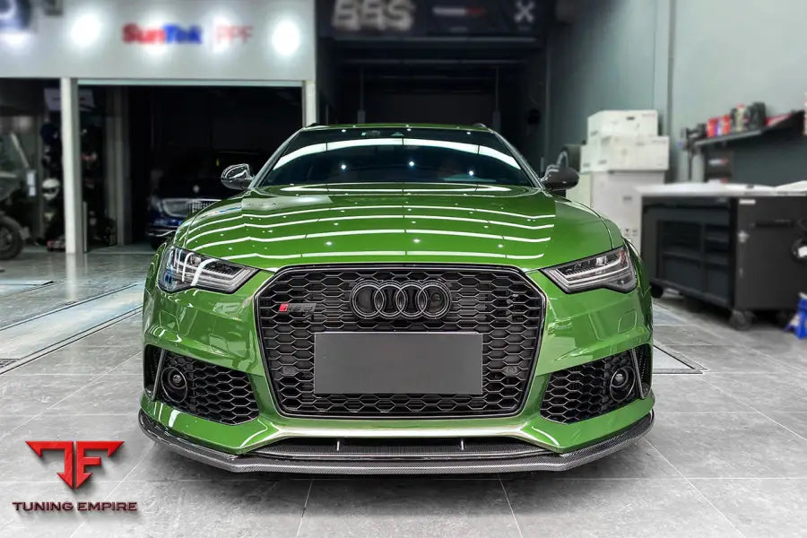 Audi Rs6 Avant Carbon Fiber Front Lip