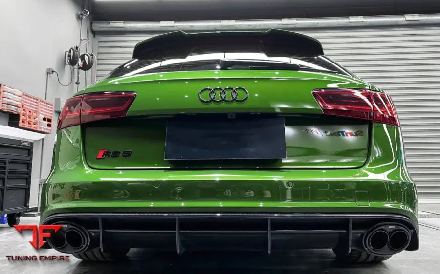 Audi Rs6 Avant Carbon Fiber Rear Lip