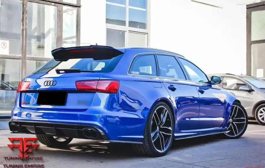 AUDI RS6 AVANT CARBON FIBER REAR LIP