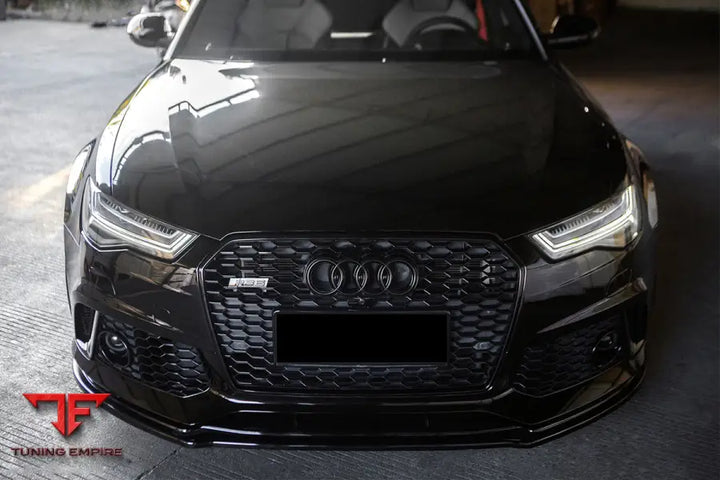 Audi Rs6 Avant Mn Style Carbon Fiber Front Lip