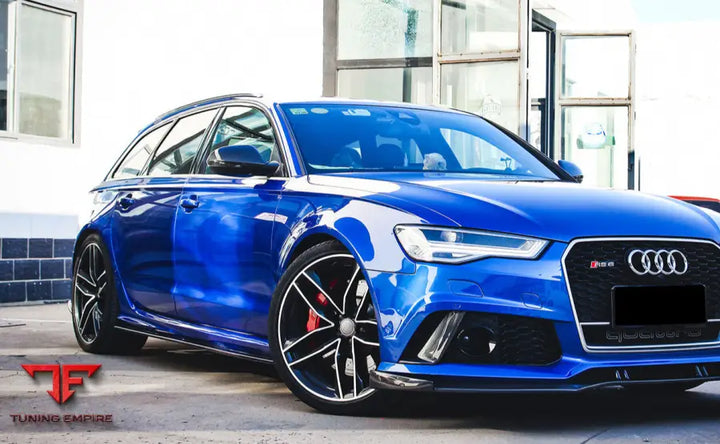 Audi Rs6 Avant Mn Style Carbon Fiber Side Skirts