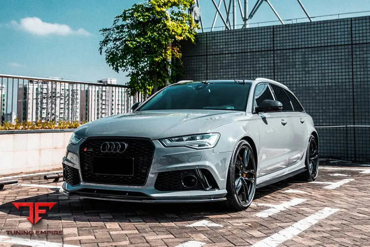 Audi Rs6 Avant Mn Style Carbon Fiber Side Skirts