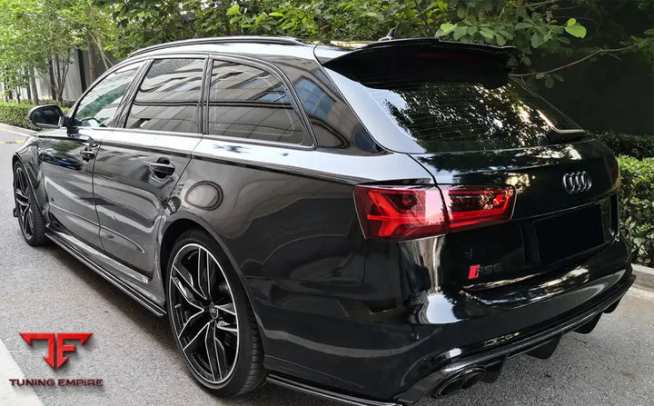 Audi Rs6 Avant Mn Style Carbon Fiber Side Skirts