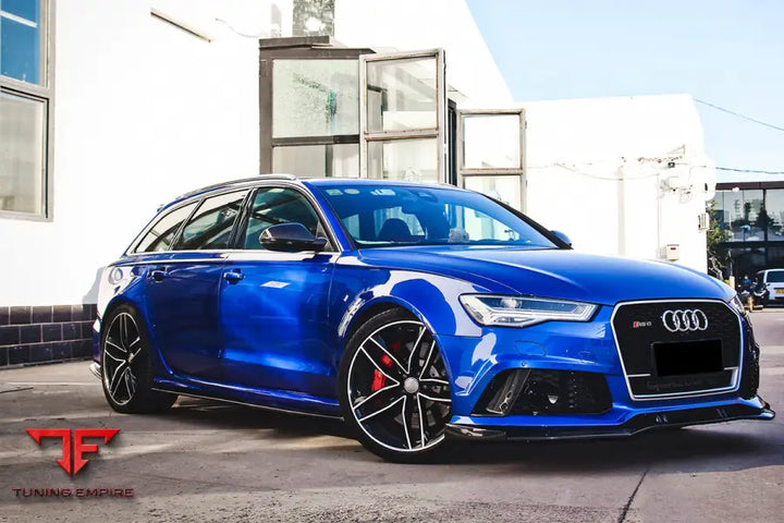 Audi Rs6 Avant Mn Style Carbon Fiber Side Skirts