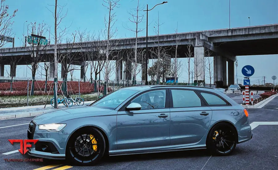 Audi Rs6 Avant Mn Style Carbon Fiber Side Skirts